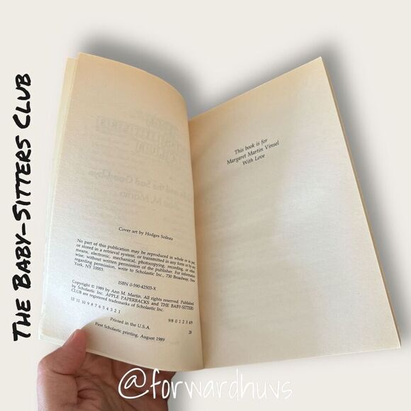 Bundle 3 for $15 | The Baby-Sitters Club | Ann M. Martin | Book #26 | Vintage 19 - Picture 6 of 8